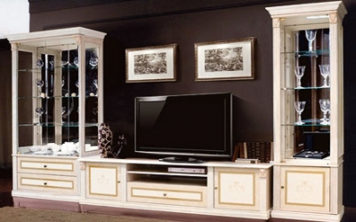 Модульная мебель «Карина 3» с витринами